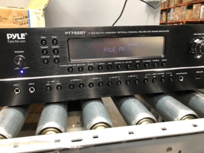 Photo 1 of Hi-Fi Bluetooth Home Theater Receiver PT796BT
