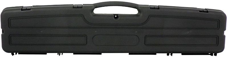 Photo 1 of Condition 1 48" Single Scope Hard Plastic Rifle Case, Black - Scratch and Water Resistant - Made in USA - 48.24" x 8.28" x 3.80"
