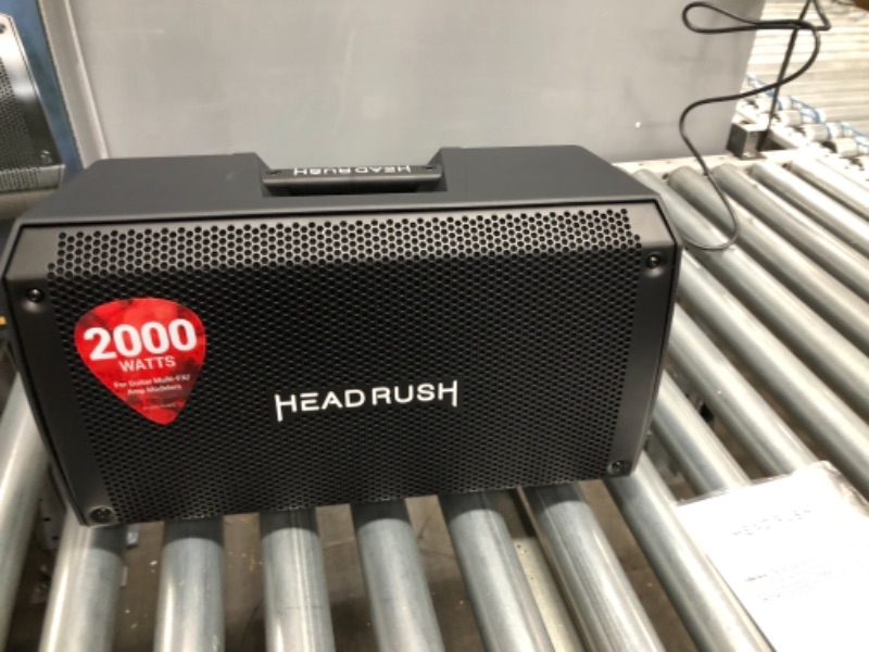 Photo 5 of Headrush HeadRush FRFR-108 2000W Full-Range Flat-Response Powered Guitar Cabinet
