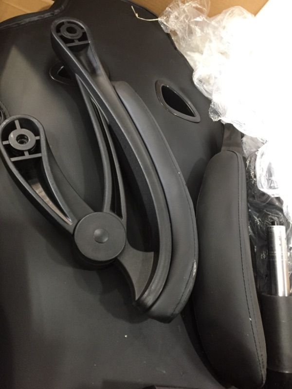 Photo 5 of Respawn 110 Racing Style Reclining Gaming Chair with Footrest (Black)
MINOR DAMAGE ON BACK 