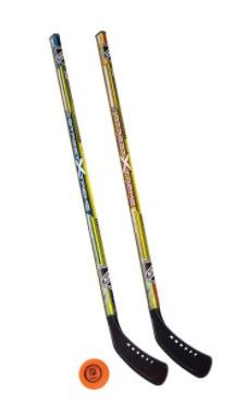 Photo 1 of Franklin Sports Street Hockey Sticks - Two Player Set
