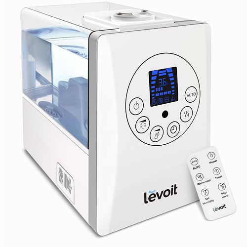 Photo 1 of LEVOIT Humidifiers, 6L Warm and Cool Mist Ultrasonic Humidifier (used)