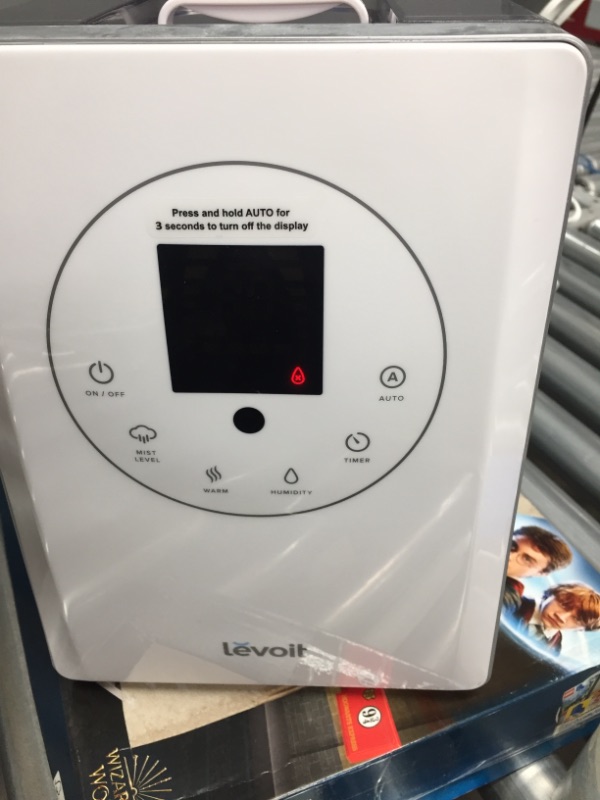 Photo 4 of LEVOIT Humidifiers, 6L Warm and Cool Mist Ultrasonic Humidifier (used)