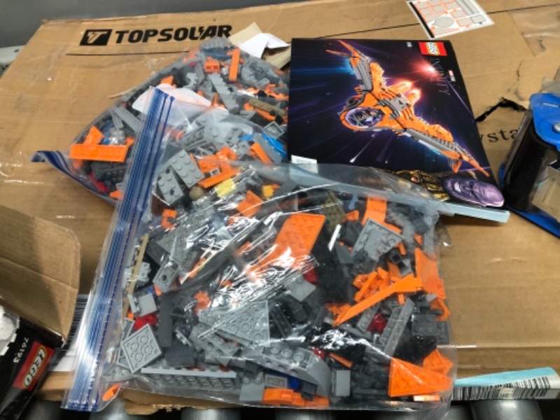 Photo 1 of LEGO Marvel the Guardians’ Ship 76193 Space Battleship Building Kit;(USED)