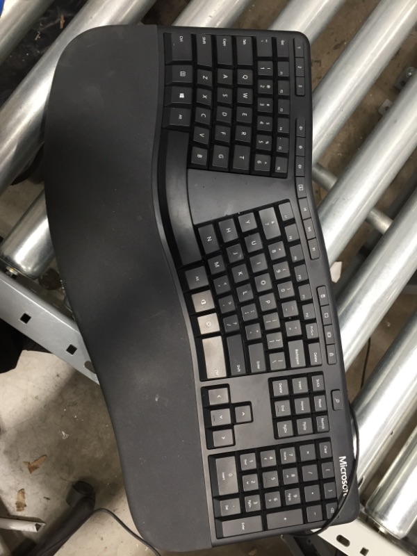 Photo 1 of Microsoft Ergonomic Keyboard for Business - Wired (LXM-00001)
