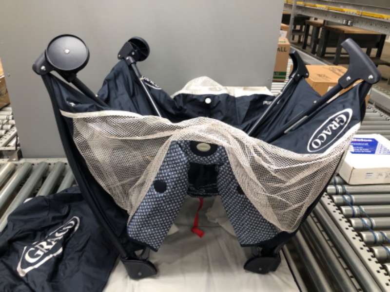Photo 1 of Graco Pack 'n Play Travel Dome LX Playard | Includes Portable Bassinet, Full-Size Infant Bassinet, and Diaper Changer, Leyton
