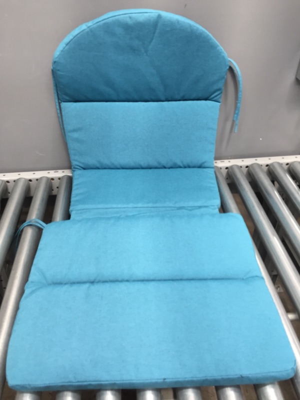 Photo 1 of 4 pack of patio chair cushions - blue (Unknown brand) 