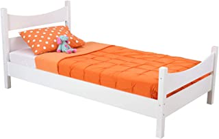 Photo 1 of (PARTS ONLY: missing side rails)
KidKraft Addison Wooden Twin Size Bed, Children's Furniture, For Toddlers - White, Gift for Ages 4+