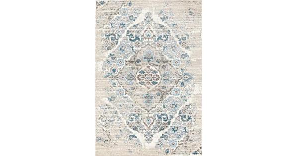 Photo 1 of (DAMAGED SEAMS)
Luxe Weavers Victoria Collection Cream 8x10 Oriental Area Rug
