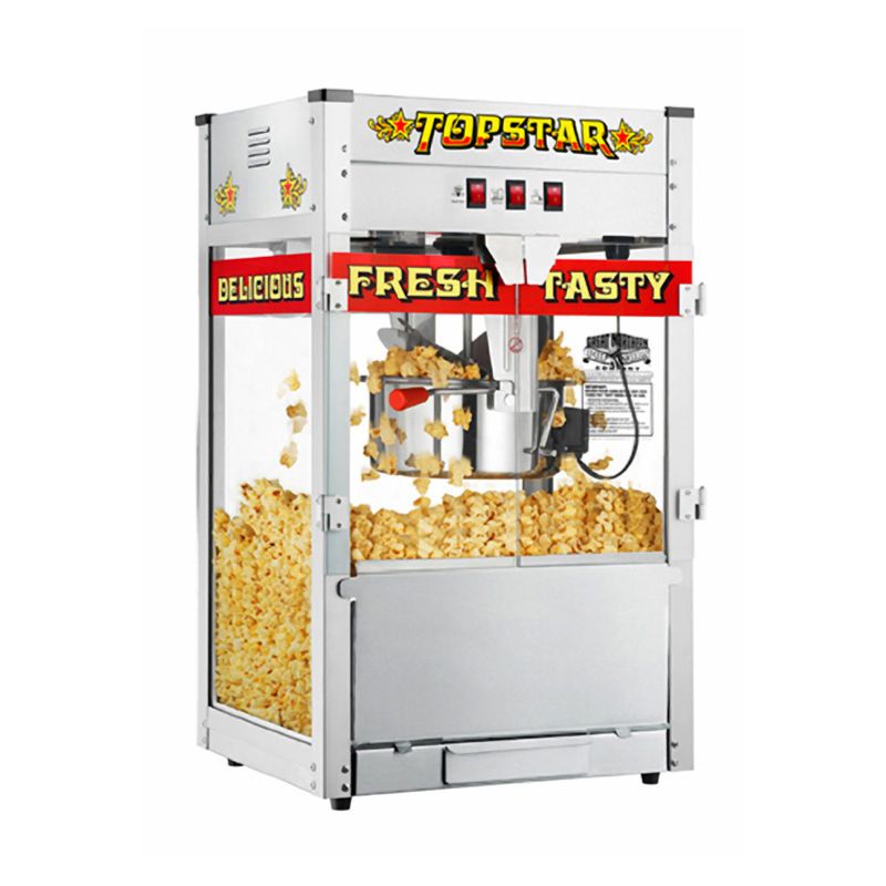 Photo 1 of (BENT BOTTOM)
Great Northern TopStar Commercial Quality Bar Style Popcorn Popper Machine, 6208, 12 Ounce
