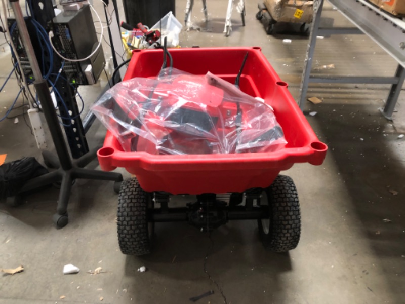 Photo 3 of (BATTERY/CHARGER NOT INCLUDED; CRACKED/SCRATCH BED)
Snapper XD 82V MAX Cordless Electric Self-Propelled Utility Cart with 3.7-Cubic-Foot Cargo Bed, Battery and Charger Not Included
