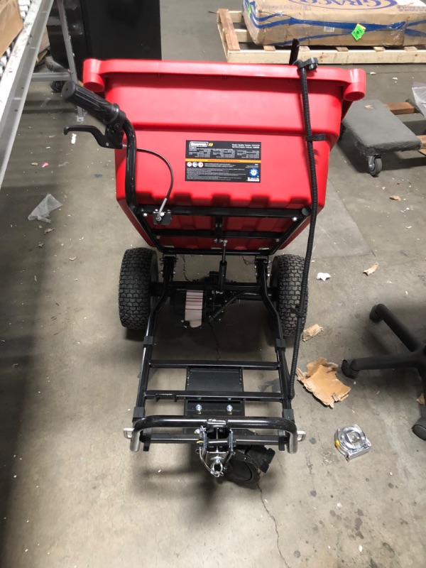 Photo 6 of (BATTERY/CHARGER NOT INCLUDED; CRACKED/SCRATCH BED)
Snapper XD 82V MAX Cordless Electric Self-Propelled Utility Cart with 3.7-Cubic-Foot Cargo Bed, Battery and Charger Not Included
