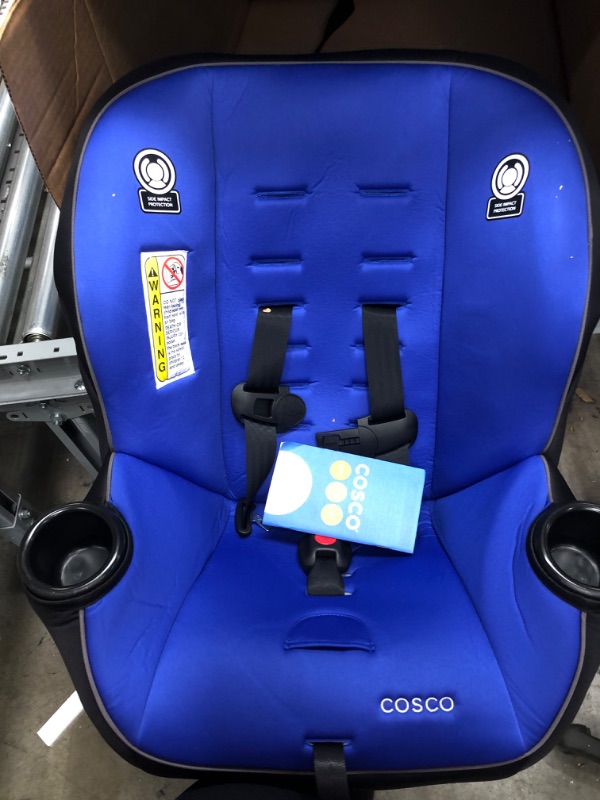 Photo 2 of Cosco CC147DFM Apt 50 Convertible 5 Point Adjust Harness Car Seat Vibrant Blue
