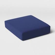 Photo 1 of 3 x Woven Outdoor Deep Seat Cushion DuraSeason Fabric™ - Threshold™
Size : 22 Inches (W) x 24 Inches (D) x 6.5 Inches (Thick)  ***Zippers broken***