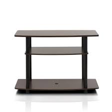 Photo 1 of Furinno Turn-N-Tube Modern/Contemporary Espresso/Black TV Stand (Accommodates TVs up to 32-in)
