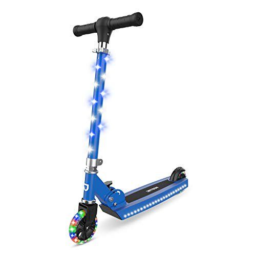 Photo 1 of Jupiter light up folding kick scooter blue