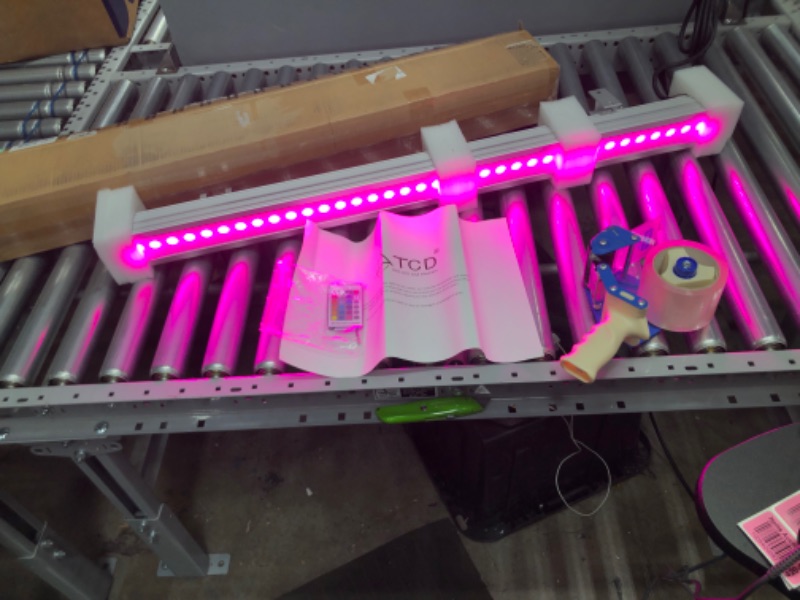 Photo 1 of ATCD 144W Linkable RGBW LED Wall Washer Light, Plug and Play, IP65 Weatherproof , Simultaneous Working Light Bar for Outdoor&Indoor Lighting Projects (with RF Remote Control)

