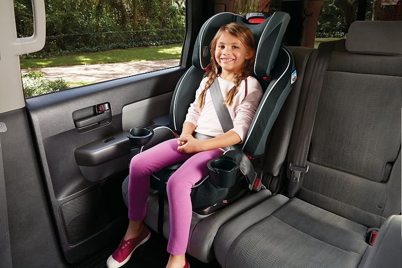 Photo 1 of Graco SlimFit 3 in 1 Car Seat -Slim & Comfy Design Saves Space in Your Back Seat, Darcie, One Size
