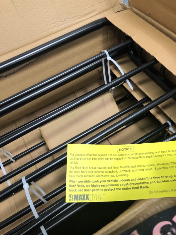 Photo 3 of Maxxhaul 70115 Universal Steel Roof Rack