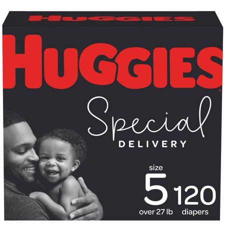 Photo 1 of Huggies Special Delivery Hypoallergenic Baby Diapers, Size 5, 120 Ct
