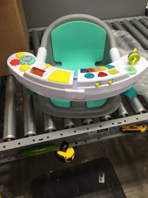 Photo 2 of Infantino Music & Lights 3-in-1 Discovery Seat and Booster - Convertible Booster, Infant Activity seat and Feeding Chair with Electronic Piano for Sensory Exploration, for Babies and Toddlers
