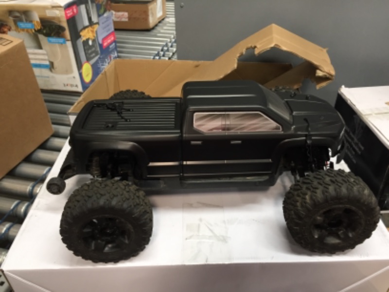 Photo 2 of ***PARTS ONLY*** ARRMA 1/10 Big Rock 4X4 V3 3S BLX Brushless Monster RC Truck RTR (Transmitter and Receiver Included, Batteries and Charger Required), Black, ARA4312V3
