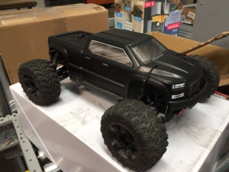 Photo 5 of ***PARTS ONLY*** ARRMA 1/10 Big Rock 4X4 V3 3S BLX Brushless Monster RC Truck RTR (Transmitter and Receiver Included, Batteries and Charger Required), Black, ARA4312V3
