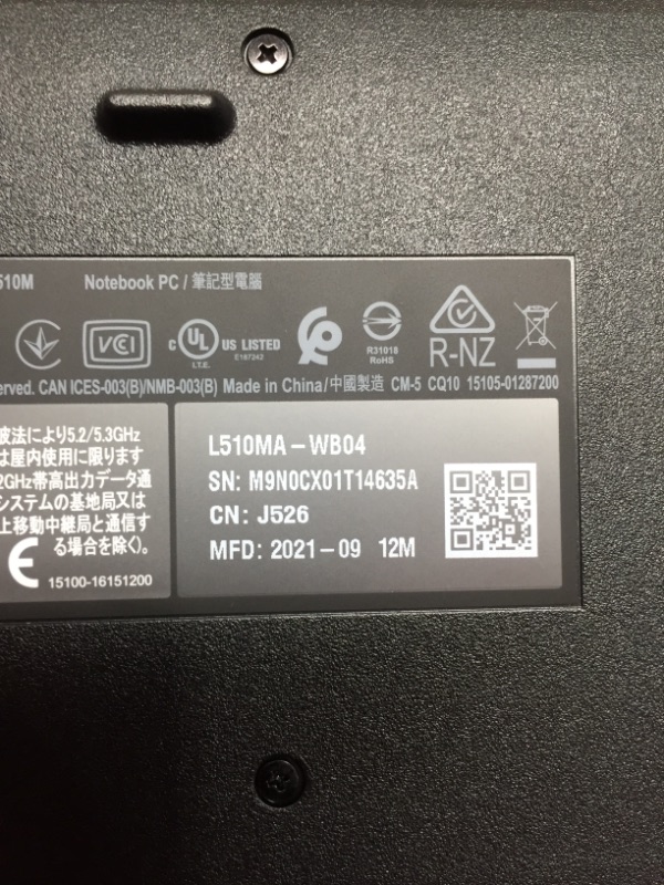 Photo 3 of ASUS 15.6" FHD Thin Light Laptop 2022 Newest, Intel Celeron N4020 (up to 2.8GHz), 4GB RAM, 256GB (128GB SSD + 128GB eMMC), Blacklit Keyboard,Webcam, Win10 + 1 Year Microsoft 365 +3in1 Accessories
