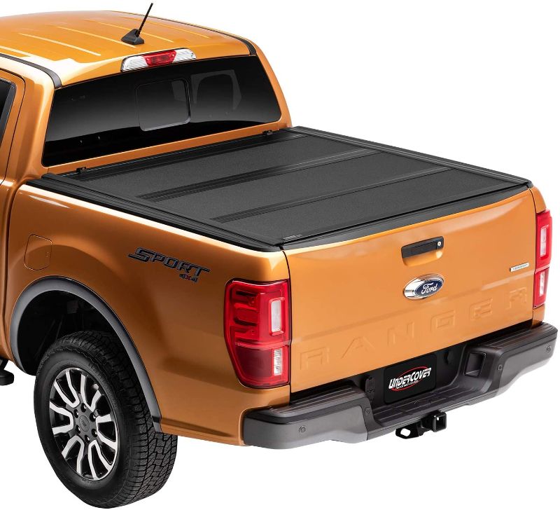 Photo 1 of ***INCOMPLETE, MISSING HARDWARE*** UnderCover ArmorFlex Hard Folding Truck Bed Tonneau Cover | AX22022 | Fits 2019 - 2020 Ford Ranger 5' 1" Bed (61")
