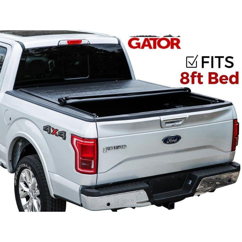 Photo 1 of ***MISSING HARDWARE*** Gator Roll up Tonneau Cover 53312 Ford F-250/f-350 2008-2016 8 Ft Bed
