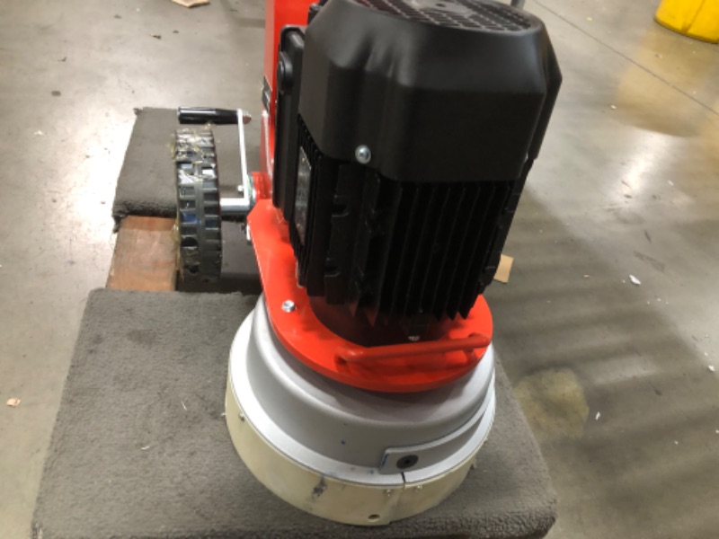 Photo 1 of ***HARDAWRE LOOSE IN BOX*** VEVOR Electric Concrete Floor Grinder 10" Walk-Behind Grinder 1.5HP Concrete Floor Polisher, 34"-46" Adjustable Grinding Machine, 1720RPM 1Phase Surfacing Grinder for Granite/Marble/Concrete/Stones
