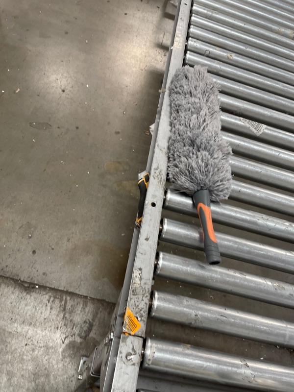 Photo 2 of ***USED*** Microfiber Feather Duster // Flexible Feather Duster Brush Head with Hand-Grip // Fits All Extension Poles with Standard US Acme Thread // Best Flex-and-Stay Feather Duster (Pole Sold Separately)

