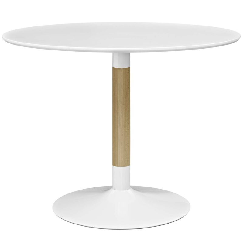 Photo 1 of ***INCOMPLETE***MODWAY EEI-2666-WHI-SET WHIRL ROUND DINING TABLE IN WHITE
