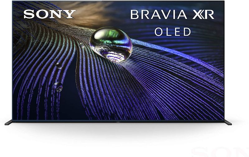 Photo 1 of USED: Sony A90J 55 Inch TV: BRAVIA XR OLED 4K Ultra HD Smart Google TV with Dolby Vision HDR and Alexa Compatibility XR55A90J- 2021 Model
