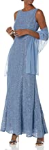 Photo 1 of Alex Evenings Women's Long Sleeveless Dress with Shawl SIZE 8