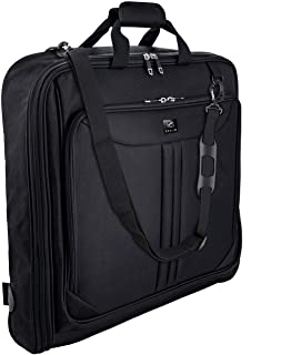 Photo 1 of ZEGUR Suit Carry On Garment Bag for Travel & Business Trips With Shoulder Strap (Black)