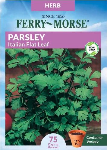 Photo 1 of 15 PACK: Ferry-Morse
Parsley Dark Green Italian Seed