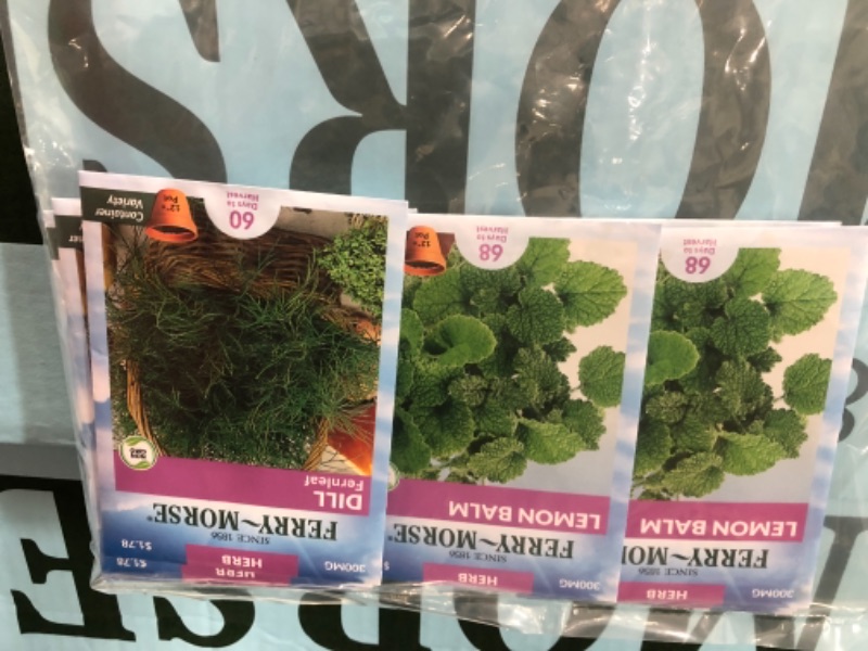 Photo 1 of 15 PACK: Ferry-Morse
Mixed herb Seeds