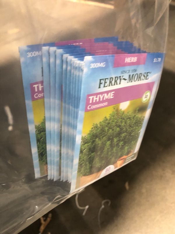 Photo 1 of 20 PACK: Ferry-Morse
Thyme Common seeds