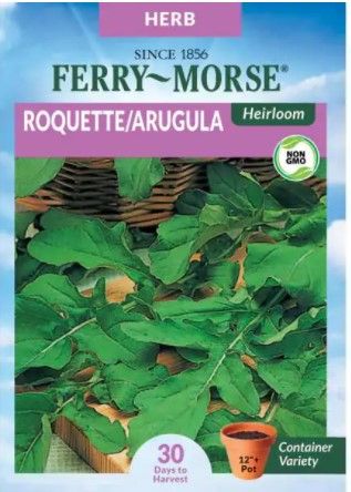 Photo 1 of 15 PACK: Ferry-Morse
Roquette/Arugula Seed