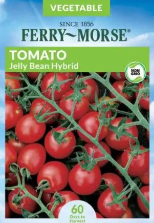 Photo 1 of 10 PACK: Ferry-Morse
Tomato Jelly Bean Hybrid Seed