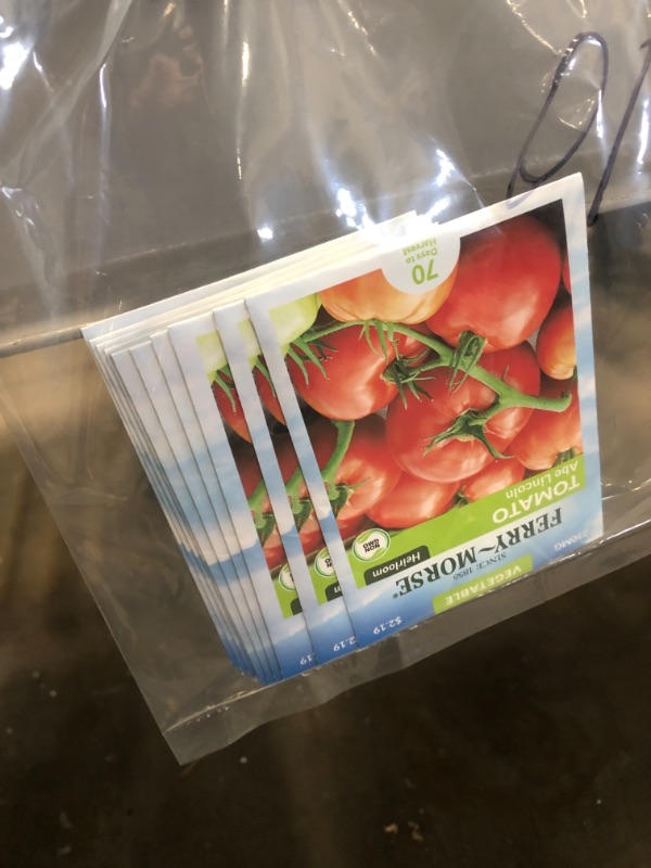 Photo 2 of 10 PACKS: Ferry-Morse
Tomato Abe Lincoln Heirloom Seed