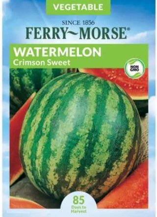 Photo 1 of 19 PACKS: Ferry-Morse
Watermelon Crimson Sweet Seed