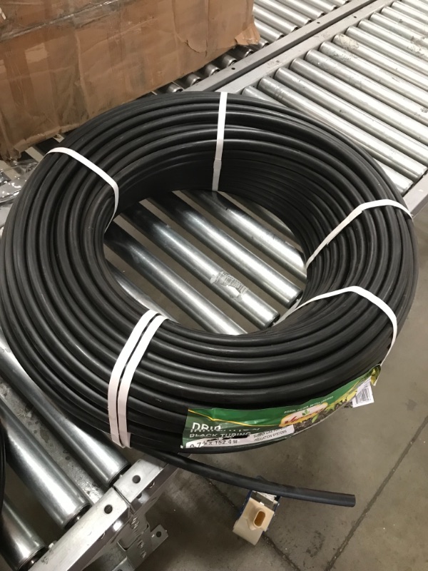 Photo 1 of 1/2 in. (0.710 O.D.) x 500 ft. Poly Drip Irrigation Tubing
