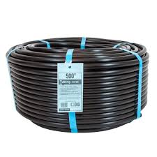 Photo 1 of 1/2 in. (0.710 O.D.) x 500 ft. Poly Drip Irrigation Tubing
