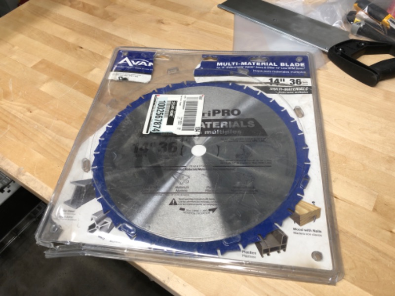 Photo 2 of 14 in. x 36-Tooth Multi-Material Circular Saw Blade
