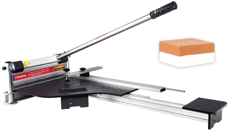 Photo 1 of **INCOMPLETE**
Newly Launched Norske Tools NMAP006 13 inch Laminate Flooring and Siding Cutter with CLAMP and Sliding Extension Table including BONUS Honing Stone
