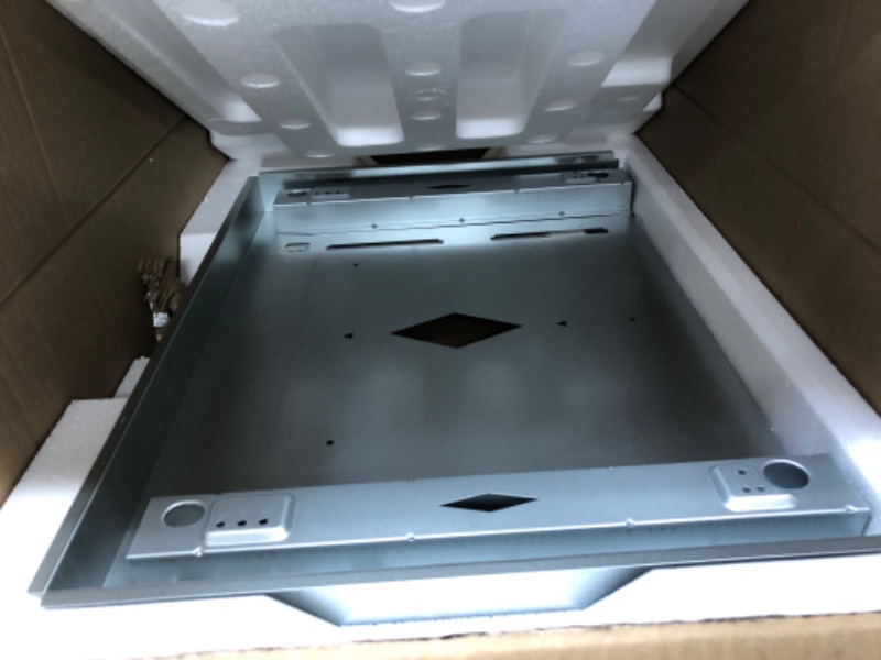 Photo 1 of 27 in. Trim Kit for Built-In Microwave Oven in Stainless Steel
