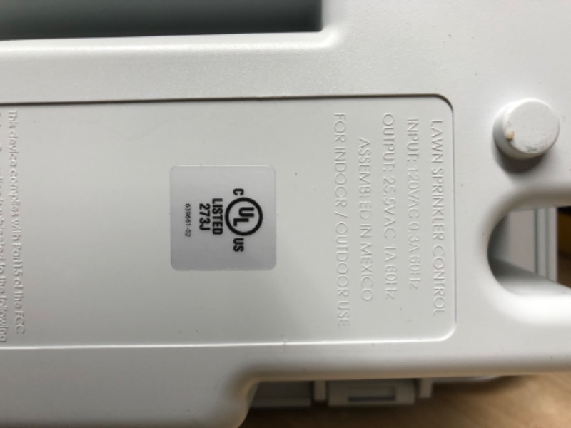 Photo 1 of 12-Station Indoor/Outdoor Simple-to-Set Irrigation Timer
