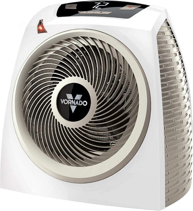 Photo 1 of ***SEE COMMENTS*** Vornado AVH10 Vortex Heater with Auto Climate Control, 2 Heat Settings, Fan Only Option, Digital Display, Advanced Safety Features, Whole Room, White
